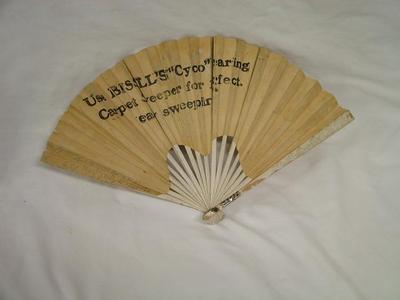 Advertising Fan, Use Bissells Cyco Bearing