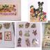 Collection Of Assorted Calling Cards, Business Cards And Scrap Pictures