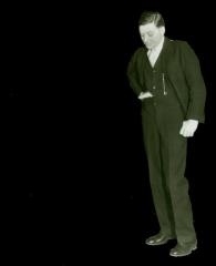 PNG, Man in suit looking down
