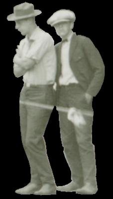 PNG, Two men standing