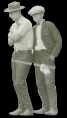 PNG, Two men standing