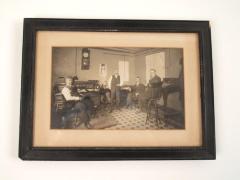 Photograph, Interior of four Men In an Office