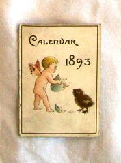 Calendar, 1893