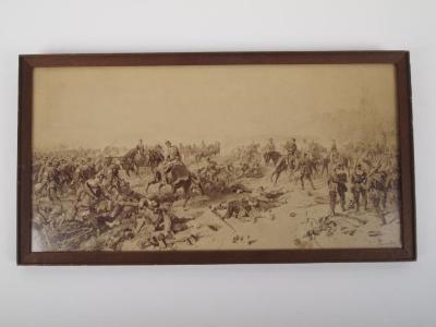 Print, Soldiers, War Scene