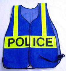 Police Uniform Accessory, Reflective Traffic Safety Vest