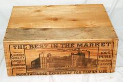 Wood Crate, American Family Soap