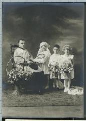Reproduction Photograph, Anthony Arsulowicz  And Others, 1st Communion, C. 1931, John Arsulowicz, Jr. Archival Collection #135