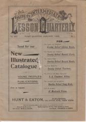 Booklet, The Berean Intermediate Lesson Quarterly