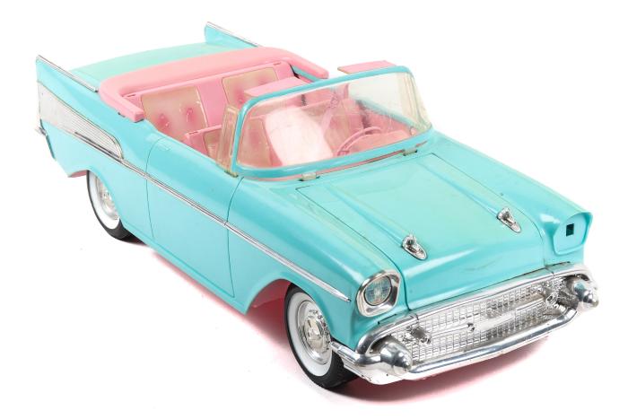 57 chevy barbie car