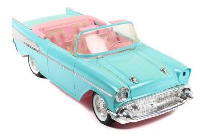 barbie 57 chevy blue