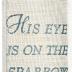 Book, His Eye is on the Sparrow