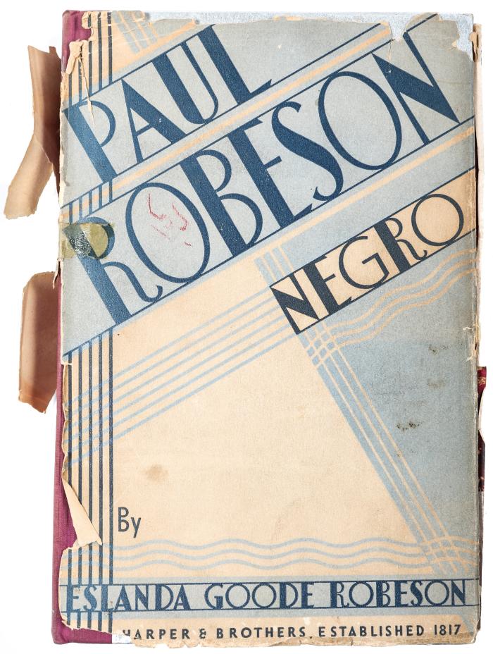 Book, Paul Robeson: Negro