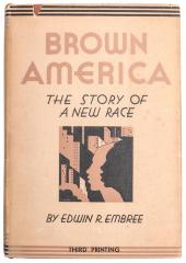 Book, Brown America: The Story of a New Race