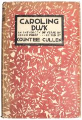 Book, Caroling Dusk: An Anthology of Verse by Negro Poets