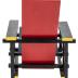 Miniature,  Roodblauwe Stoel Chair