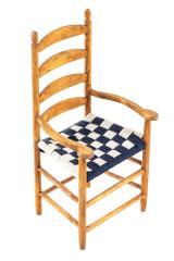Miniature, Shaker-Style Slat-Back Chair