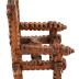 Miniature, Tramp Art Chair