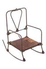 Miniature, Late Victorian/Edwardian Rocking Chair