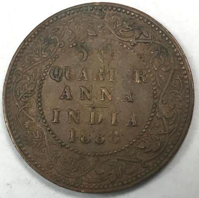 Coin, 1/4 Anna