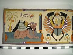 Appliqued Wall Hanging, Egyptian