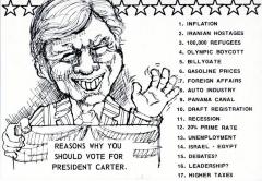Postcard, Jimmy Carter Political