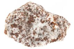 Chondrodite with Calcite