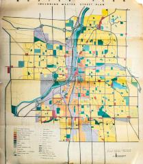 Street Plan, 'master Street Plan' Of Grand Rapids