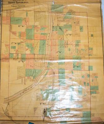Map, Grand Rapids, Michigan