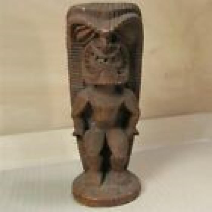 Coco Joe's Ku "God of Strength" Hapa Wood Tiki