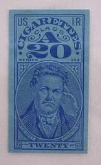 Revenue Stamp, U.S.I.R., Cigarettes, A 20