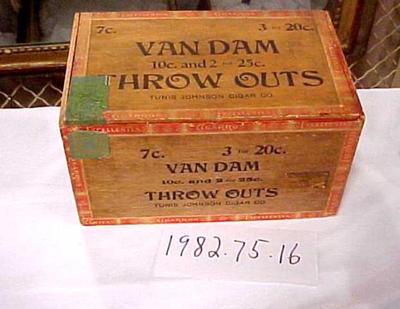 Cigar Box, Van Dam Throw Outs