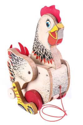 Cackling Hen Pull Toy