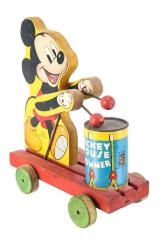 Mickey Mouse Drummer Pull Toy