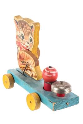 Kitty Bell Pull Toy