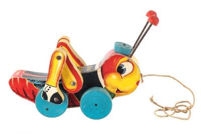Kriss Kricket Pull Toy