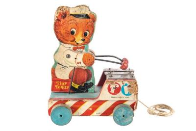 Tiny Teddy Pull Toy