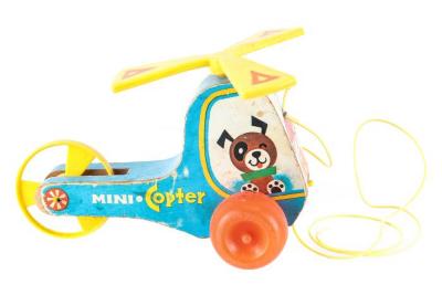 Mini Copter Pull Toy