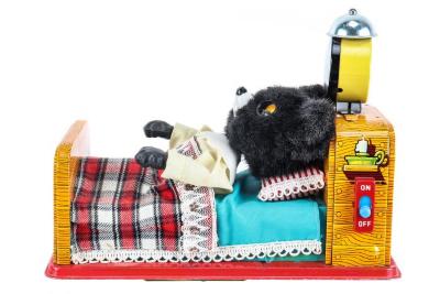 Sleeping Baby Bear Mechanical Toy