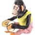 Jolly Chimp Mechanical Toy