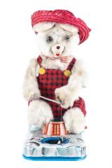 Fishing Polar Bear Mechanical Toy
