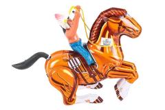 Indian on Horse Wind-Up Toy