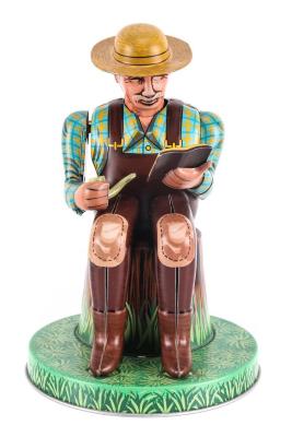 Man on a Stump Mechanical Toy