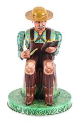 Man on a Stump Mechanical Toy