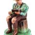 Man on a Stump Mechanical Toy