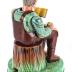 Man on a Stump Mechanical Toy