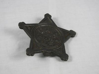 Plaque, G.A.R. Post U.S.