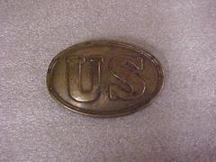 Military Belt Buckle, U.S., Civil War