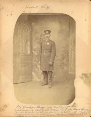 Photograph, Hubert Groff in Police Uniform