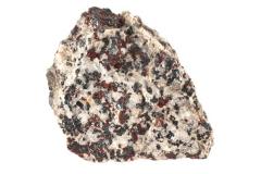 Zincite and Franklinite with Calcite