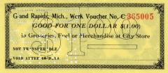 Grand Rapids Issued Scrip